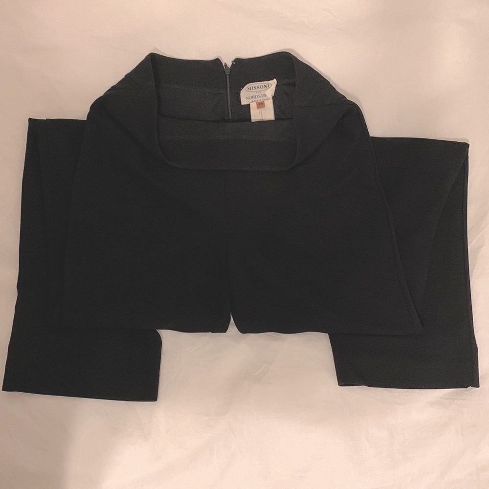 Vintage Missoni for Nordstrom High waisted black pants